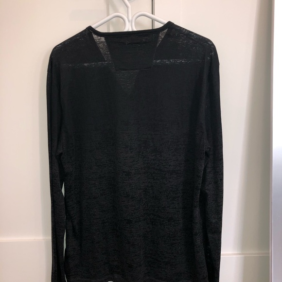 John Varvatos Long Sleeve Tee size L - Picture 2 of 2